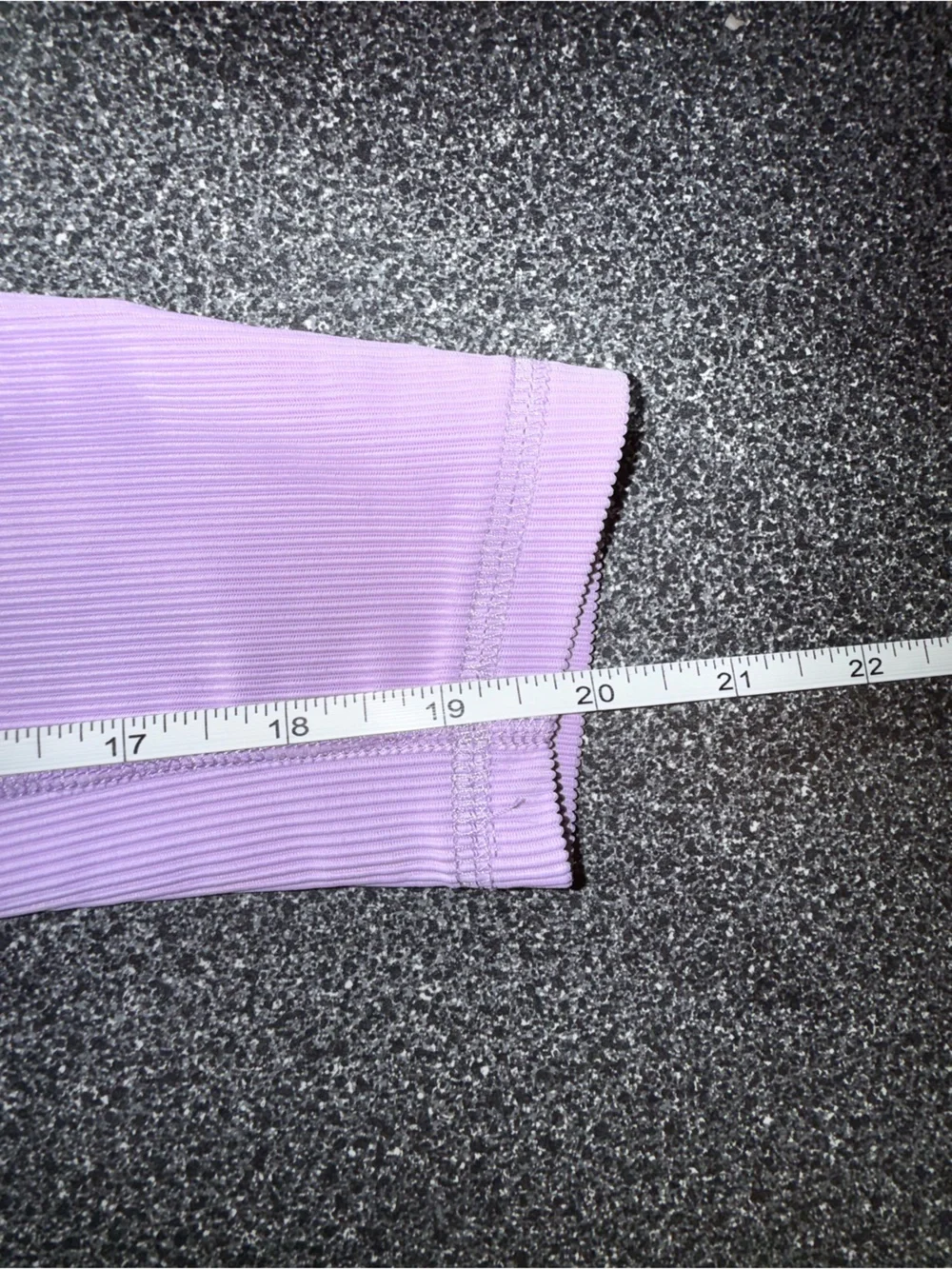 Five Dance Wear Lilac 2 Piece Crop Top Size YXL & High-Waist Leggings Size YL